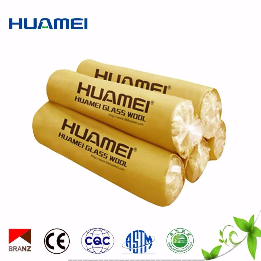 
Fireproof fiber glass wool blanket rolls waterproof thermal insulation 
