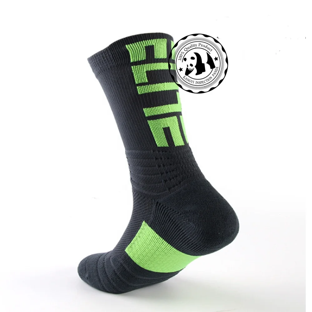 KANGYI 2019 hot sale Sports men running socks Custom Compression Athletic cheap Basketball  Socks