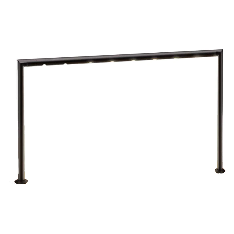 Custom made length and height showcase Crossbar  led light