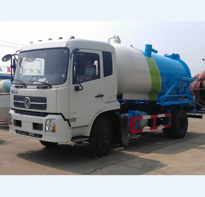 CLW Dongfeng 12000 Litres Suction -type Sewer Scavenger Truck