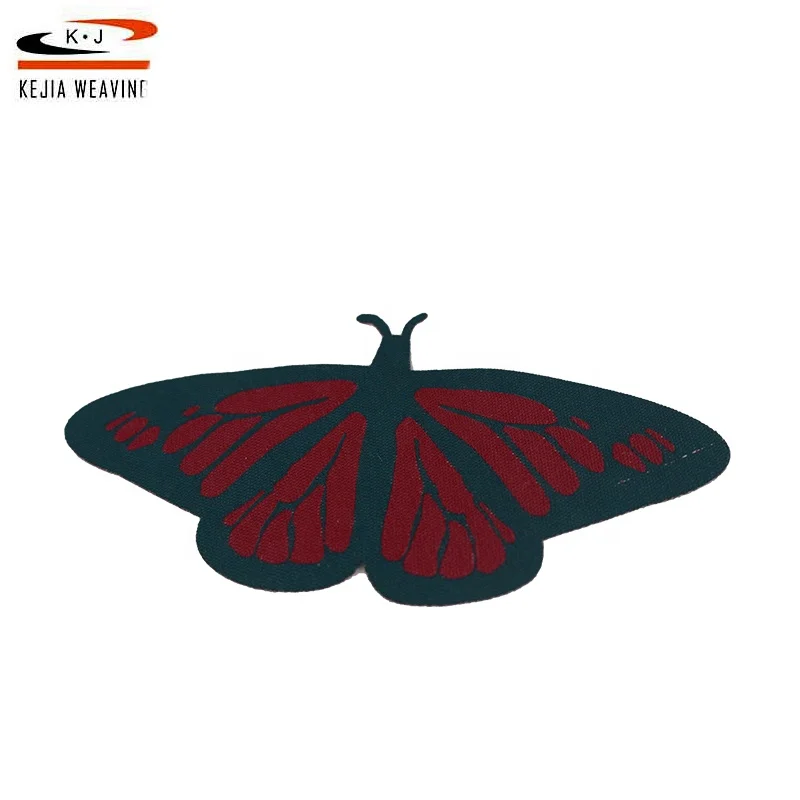 Wholesale Garment Ultrasonic Cutting Cost-Effective Custom Framed Woven Patch