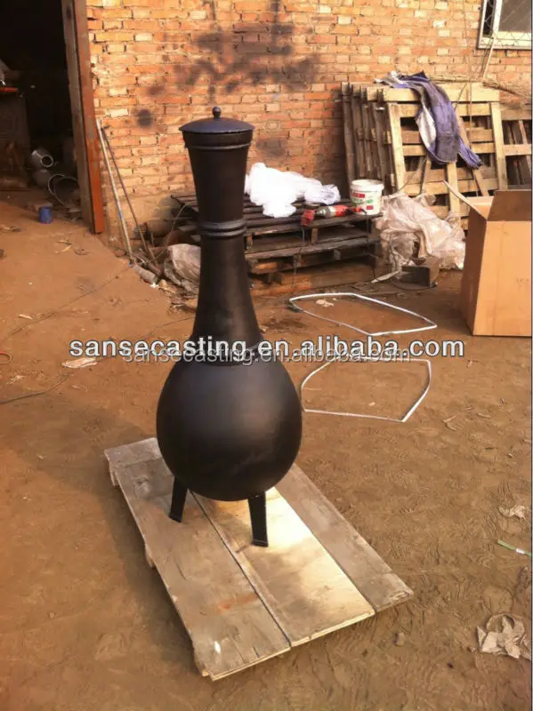 
Factory direct selling outdoor cast iron wood burning stove (BSC329) 