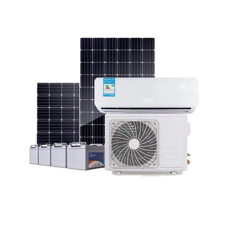 New design powered systems hybrid solar air conditioner price 12v r134a compressor with CE certificate (60699500431)