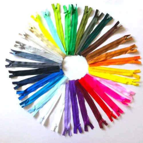 50cm 60cm 70cm CONCEALED CLOSED END ZIP Invisible Zipper Cushions Dress Crafts