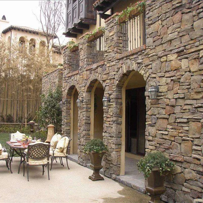 
Crushed Concrete Stones For Exterior House Wall 