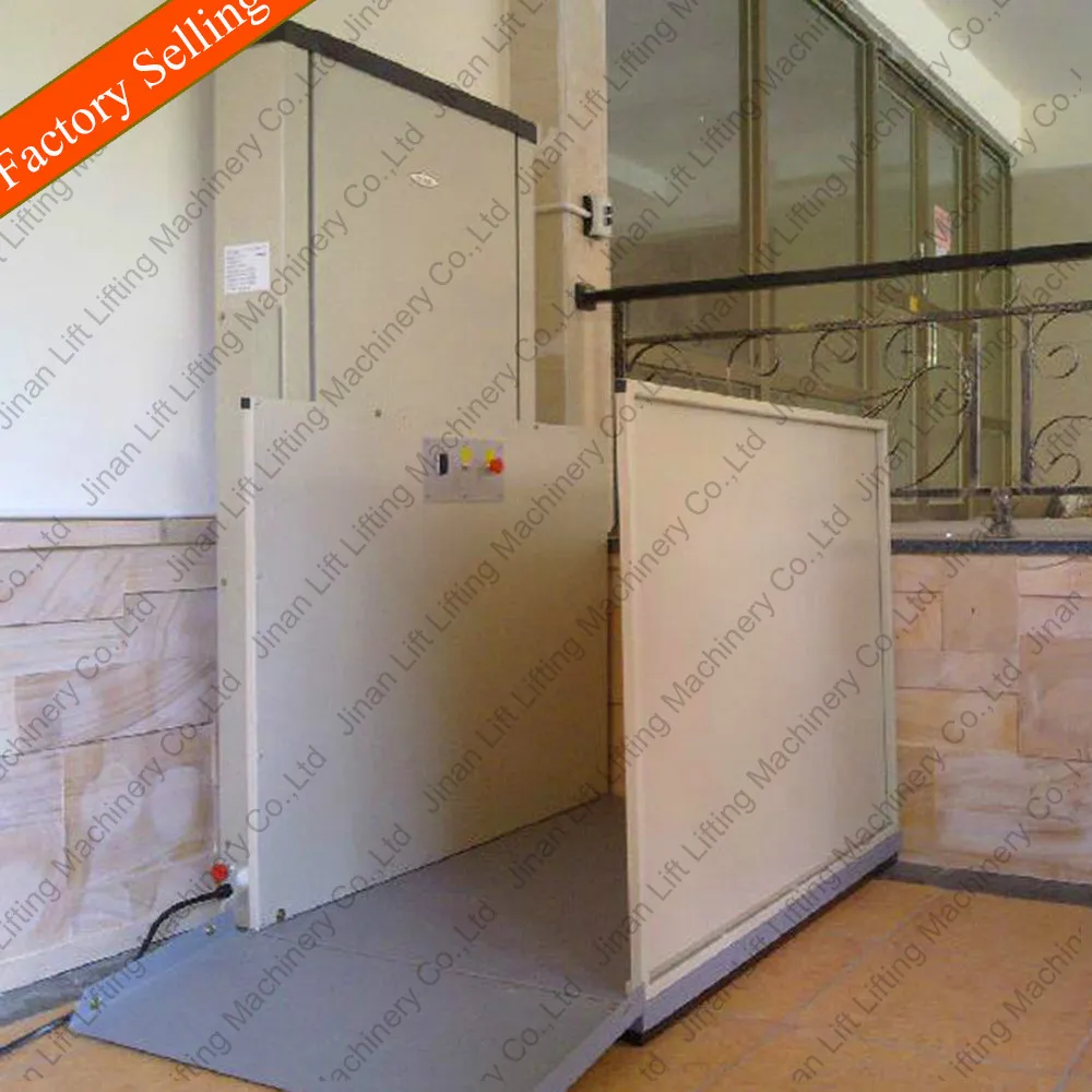 China Factory cheap residential wheelchair stair lift small elevator for 2 person with CE