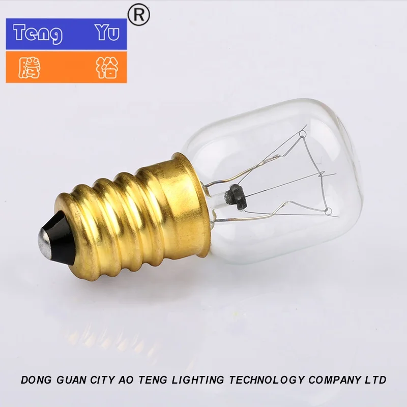 Oven bulb series T20x48mm 220V15W refrigerator bulb microwave oven heat-resistant bulb