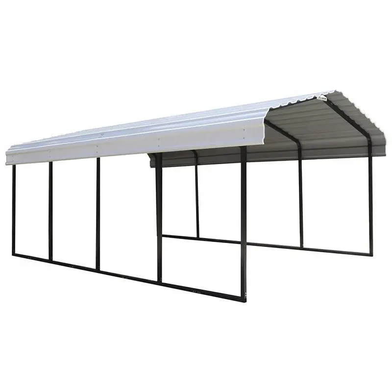 
Prefab custom portable metal steel large carport and garage kits 