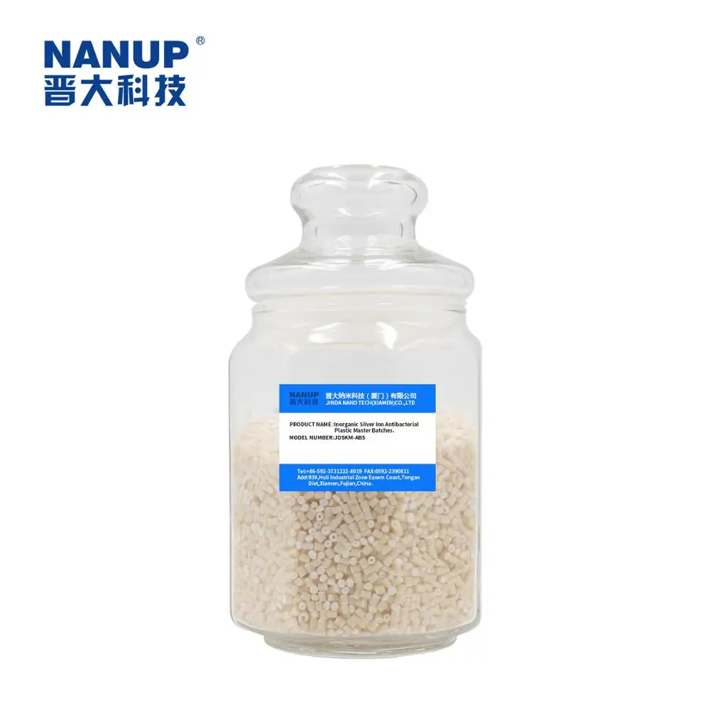 Inorganic Silver Ion Antibacterial abs Plastic granule/pellets for PE/PP/ABS/EVA