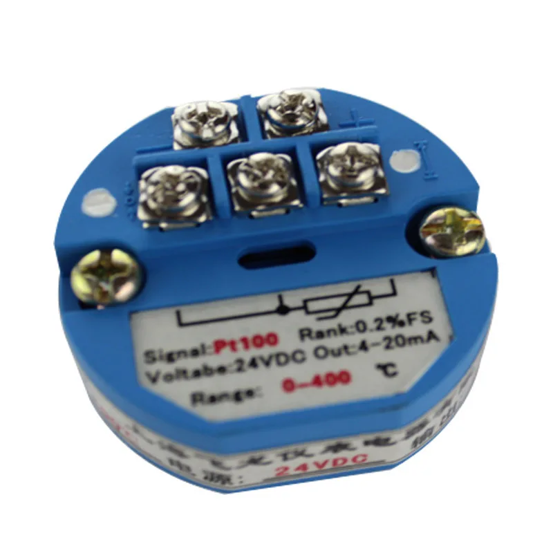 Intelligent signal isolator input 4-20ma pt100 two-way output two-in two-out temperature transmitter