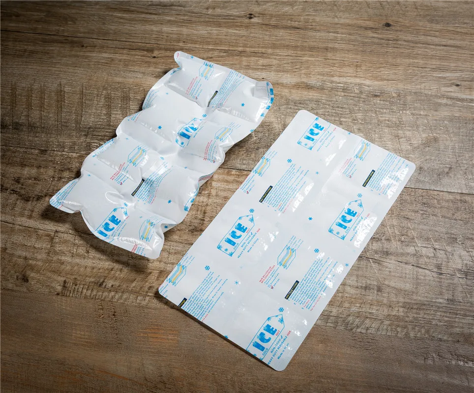 Low price guaranteed quality dehydrator ice pack sheets dry gel ice packs seafood