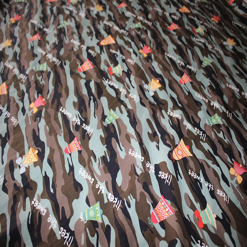 100%Cotton Material Custom Printed Woven Technics Cotton Fabric