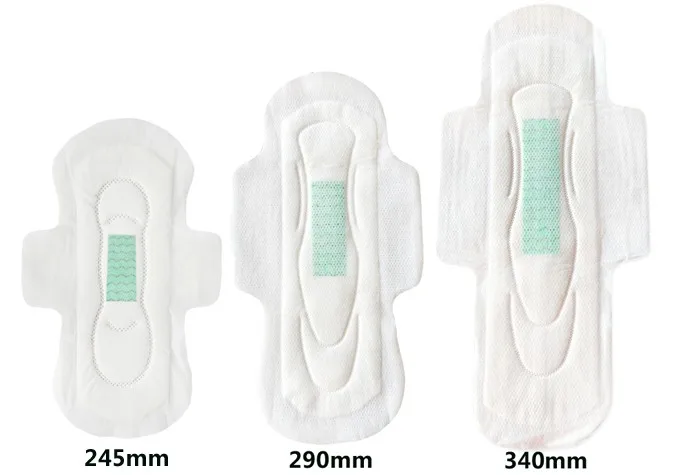 Hot sale women cotton sanitary napkins pad wholesale menstrual pad for ladies in bulk with OEM Service
