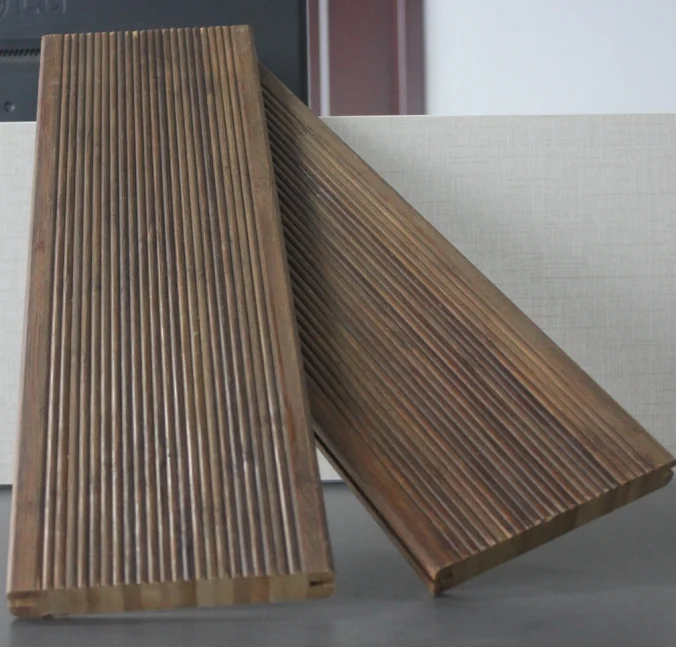 Exterior Carbonized Bamboo Flooring Outdoor Bamboo Decking