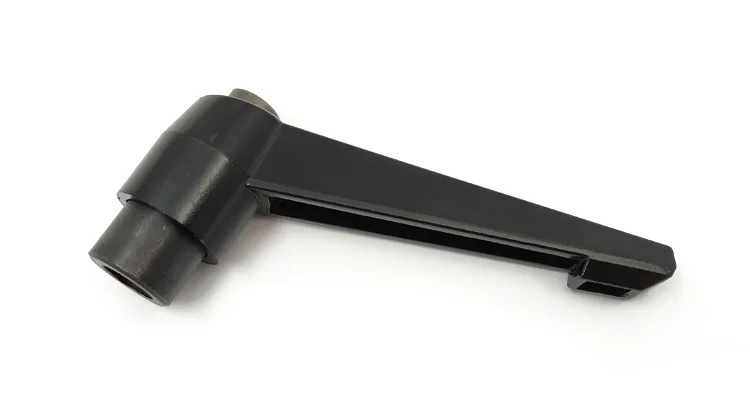 black kirksite m8*63 thread clamp lever handle for machinery accessories
