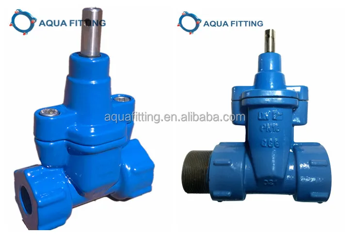 House connection valve, female male type