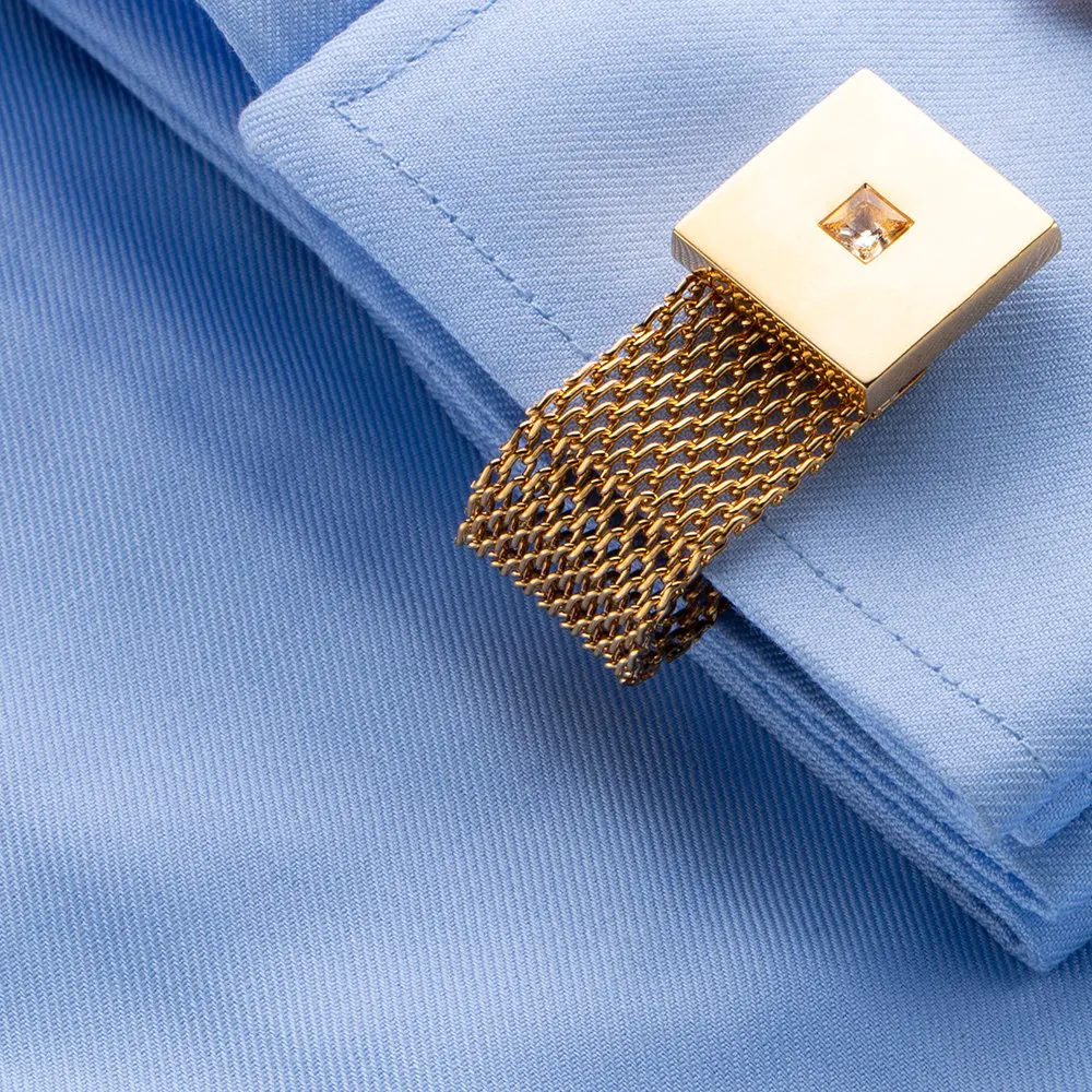 high quality bulk stainless steel engraved blanks gemstone crystal chain cufflink