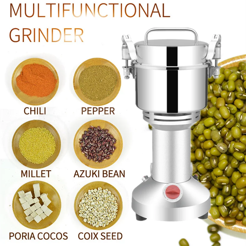 DAMAI 250g Home Electric Coffee Mill Grinding Machine Cocoa Bean Grinder