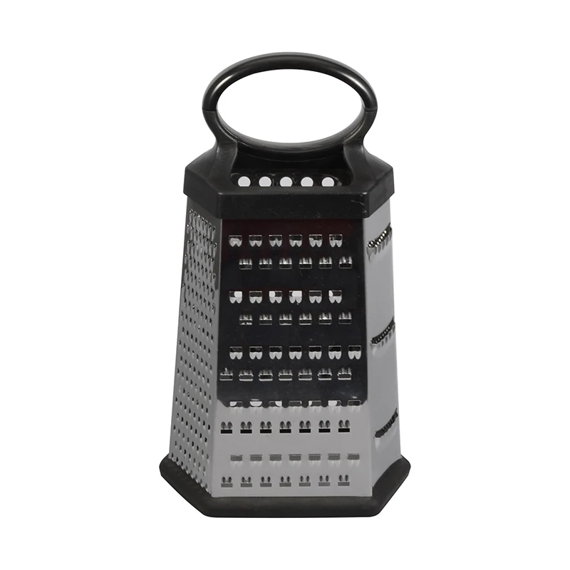 
Amazon Hot Sale Multi-function 6 sides vegetable stainless steel kitchen cheese anything grater 