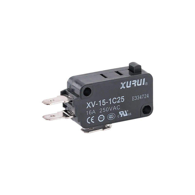 XV-15-1C25 15A/250VAC Микропереключатель с сертификацией UL