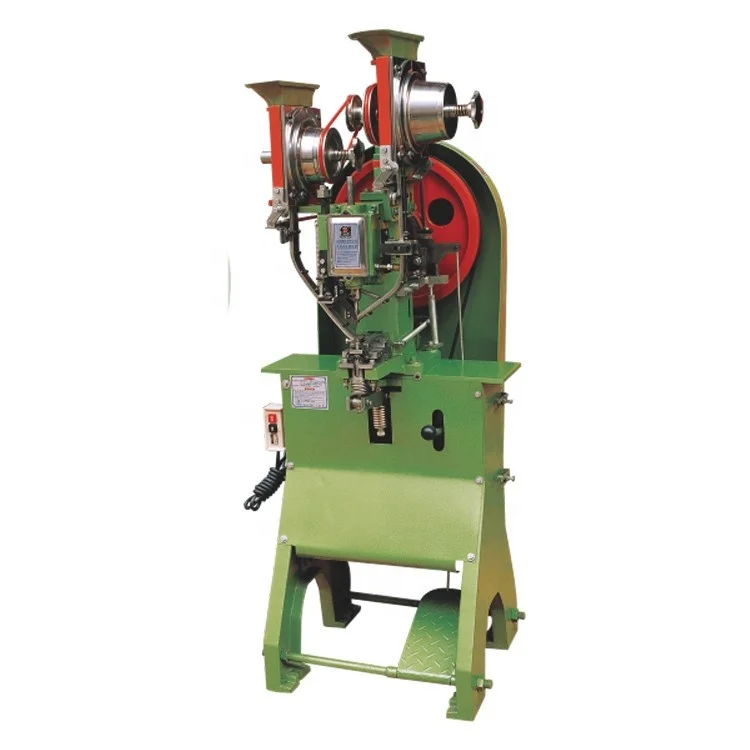 Full Automatic Hollow Rivet Attaching Machine For Leather Labor Shoes