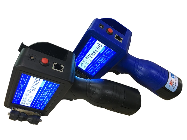 Meenjet Industrial Inkjet Coder Factory Directly Wholesale Hand held Marking Portable Coding Printer Inkjet Machine for Plastic