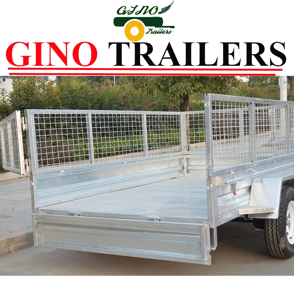 wholesale 3 wheel motorcycle tandem trailer with best price