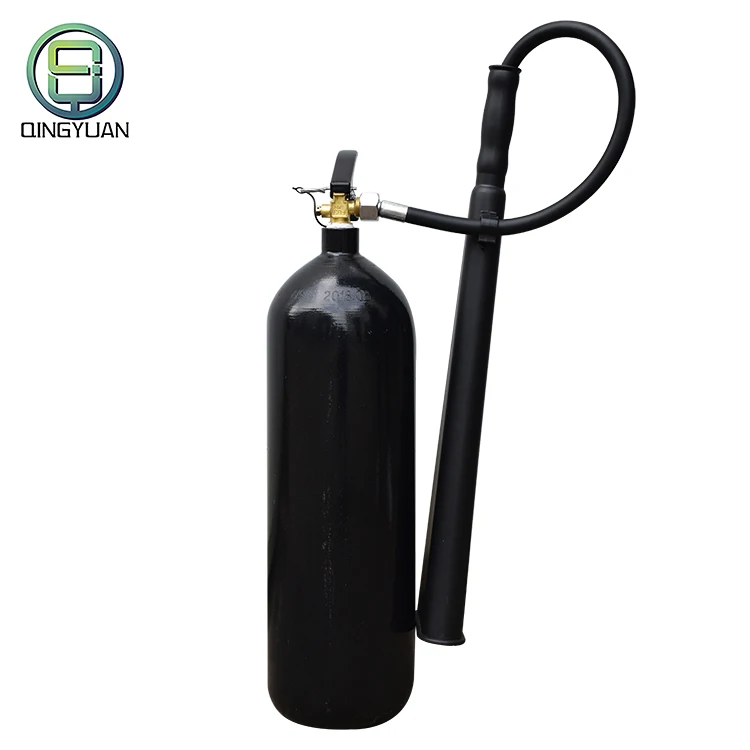 
portable fire extinguisher bottle gas cylinder co2 fire extinguisher cylinder empty cylinder fire stop extinguisher 
