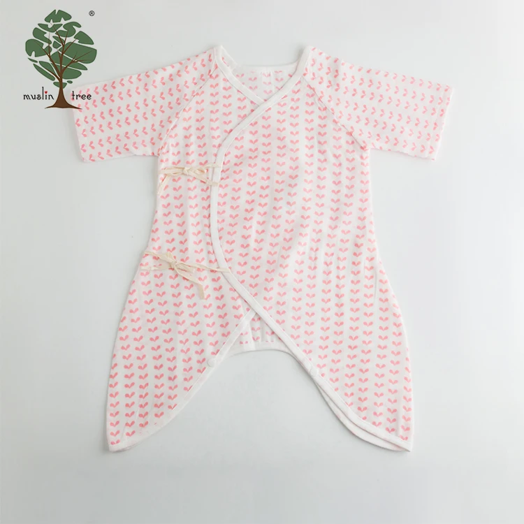 Муслин дерево новый модный стиль одежда для малышей комбинезон