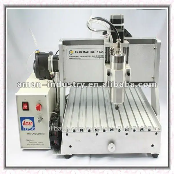 Горячая АМАН продать 3040 800W мини настольных фрезерный станок с ЧПУ