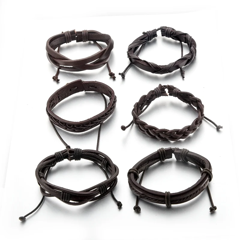 Fashion Leather Bracelet Men,Women Leather Bracelet,Braided Leather Bracelet