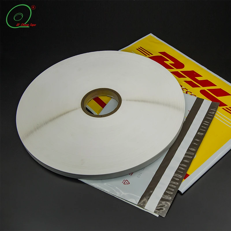 TNT DHL Courier Bag Using Permanent Sealing Tape