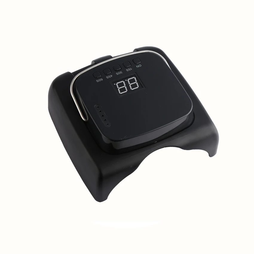 Высококачественная ультрафиолетовая Светодиодная лампа для ногтей Asianail 60 Вт с двойной длиной