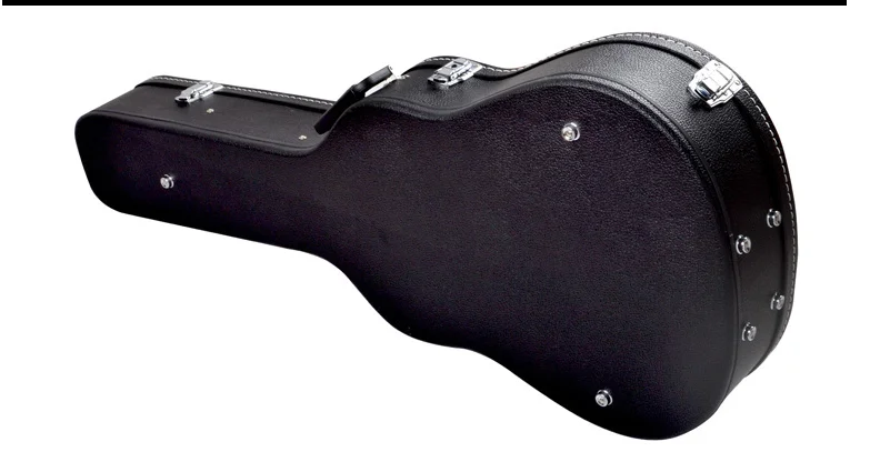 High quality hot selling black leather classical guitar case made in China