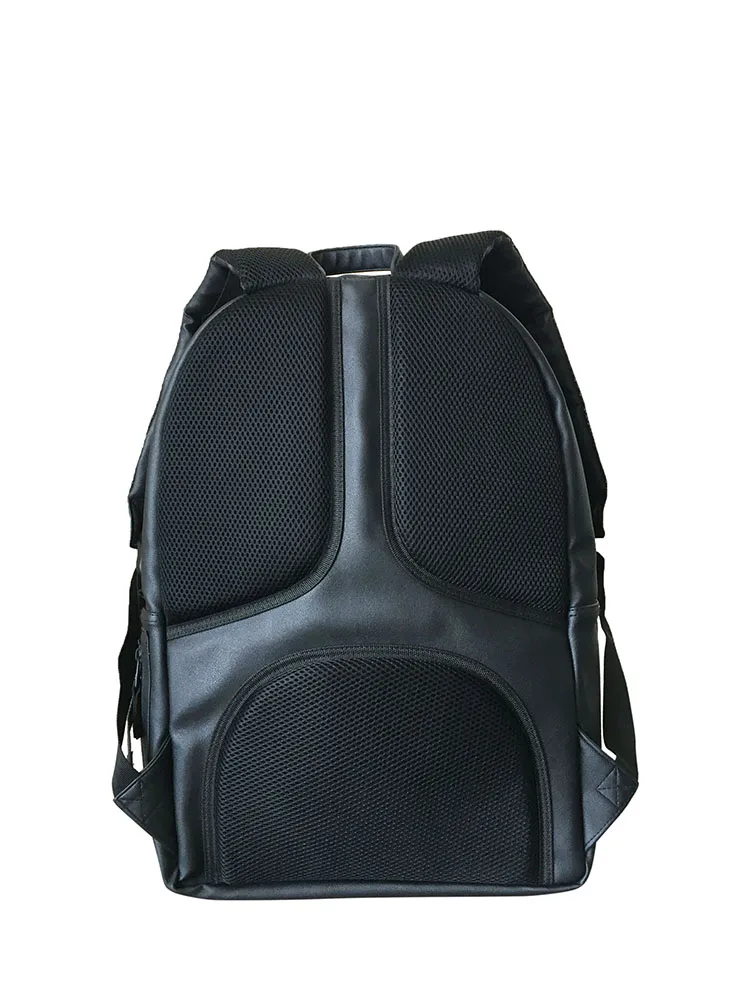 High quality China manufacturer men leather backpack