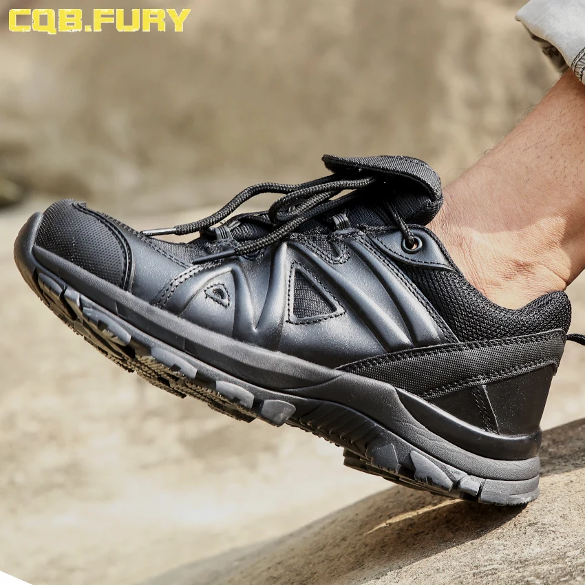 
Waterproof Military Black Safety shoes Outdoor Hiking Shoes And Working Boot 