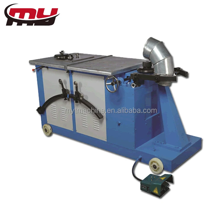 MYT 1250mm round duct elbow machine Electric / Hydraulic gorelocker for making duct