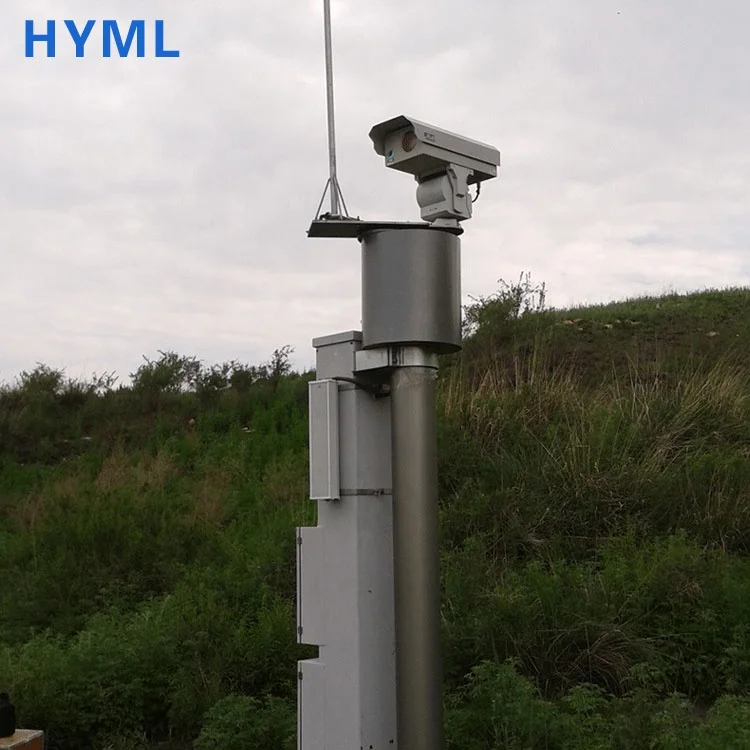 
The telescopic monitoring camera mast on Site Protection 