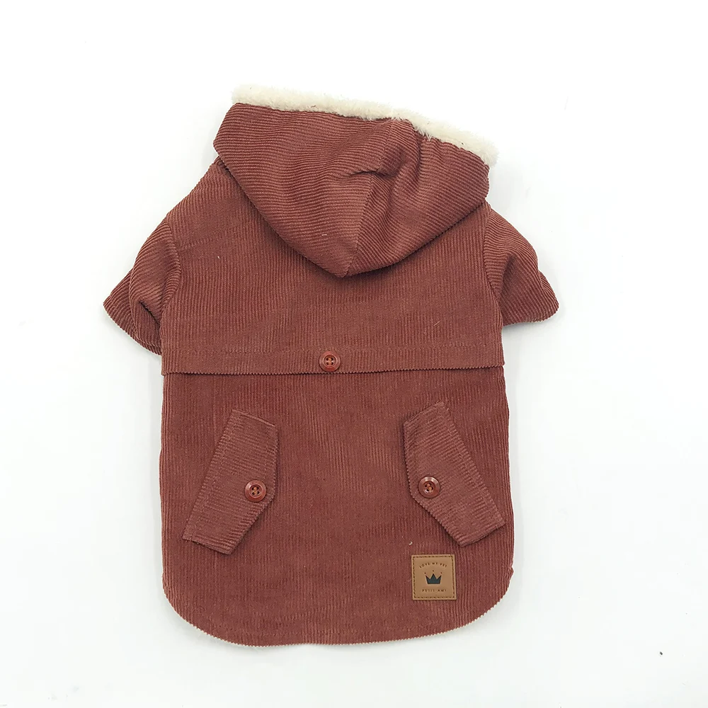 
simply 100 cotton hooded clothes for pet dog 