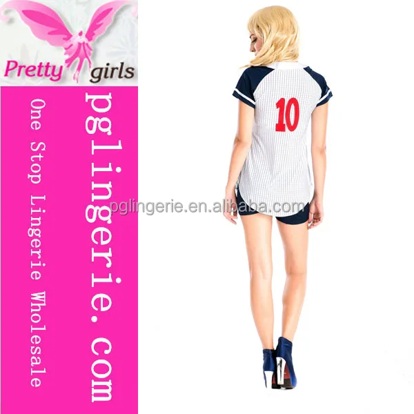 Fashion short baseball clothing blue japan sexy school girl student uniform costume
