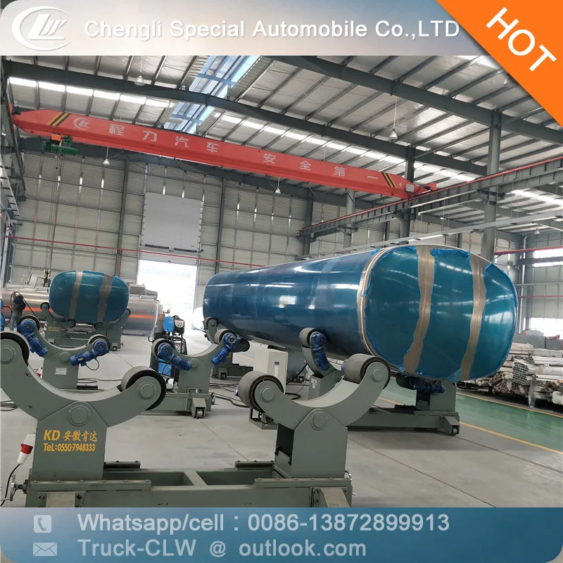 3 Axle custom design capacity liquid transport tank semi fuel tanker trailer