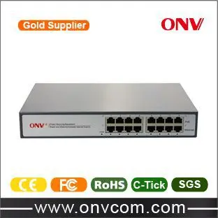 8 портовый POE инжектор 10/100M IEEE802.3af 48V POE инжектор