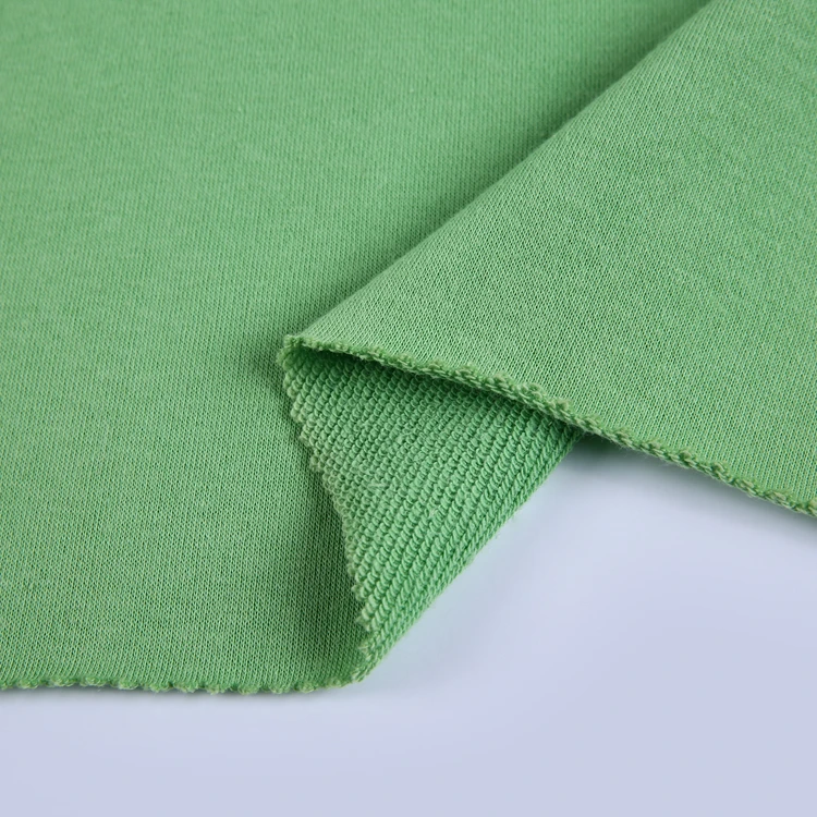 most popular product french terry fabric composition 60 cotton 40 polyester 230gsm cvc knit with softfeeling for garment