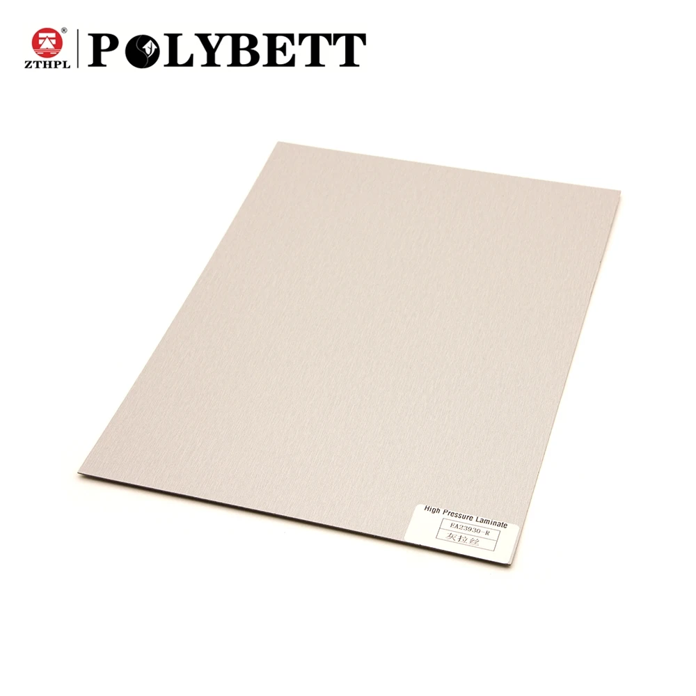 Внутренний металлический матовый ламинатный лист hpl цена