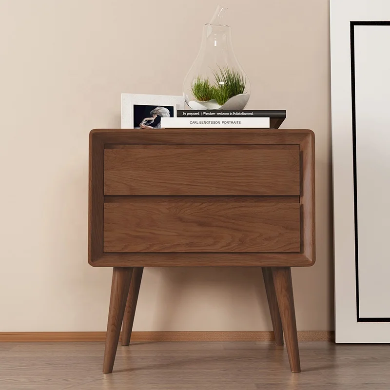 Мебель Jasiway для спальни прикроватный столик из массива дерева Минималистичная Ночная