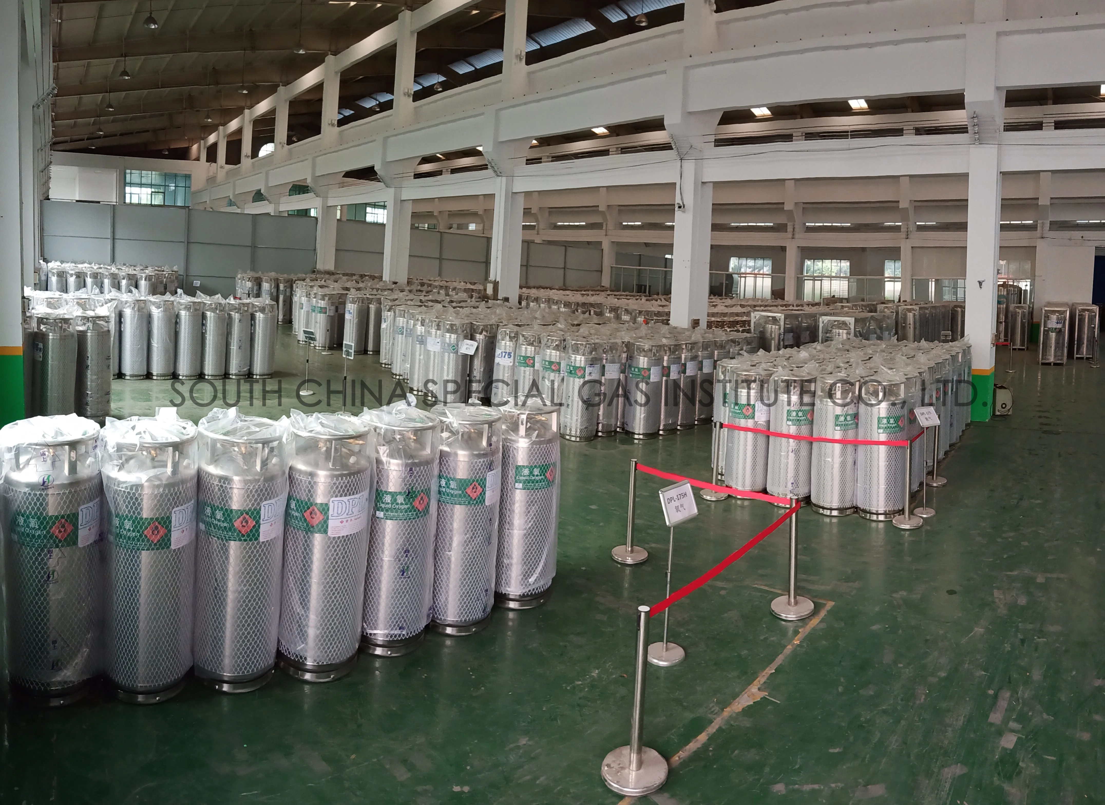 100L Industrial Gas Cryogenic Oxygen Cylinder Tank