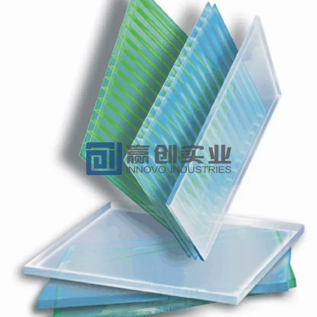 UV-coated policarbonato alveolar 7mm polycarbonate PC multiwall sheet