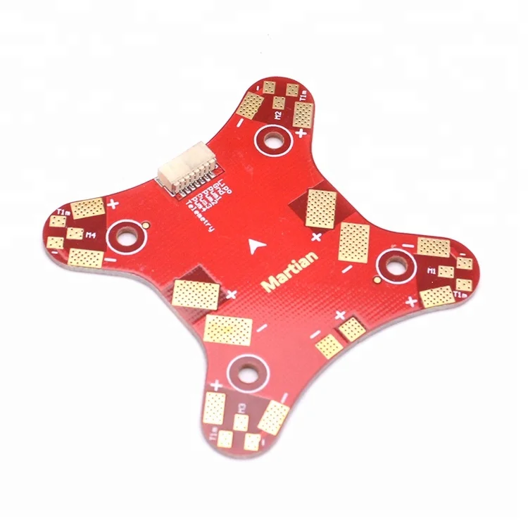 Power Distribution Board PDB Mini for Reptile Martian IV 190 220 250 220mm inch 4-Axis Carbon Fiber Racing Quadcopter Frame