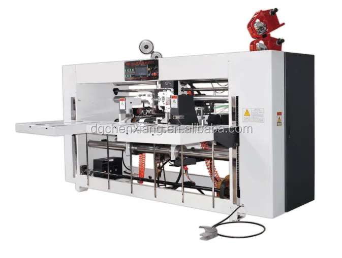 Cardboard Packaging Stitching Machine Stapler Carton Box Stitcher