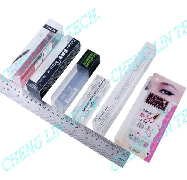 
automatic folding PLASTIC carton box gluing machine -plastic material only 